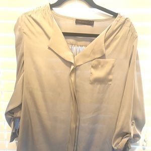 Silky Gray blouse